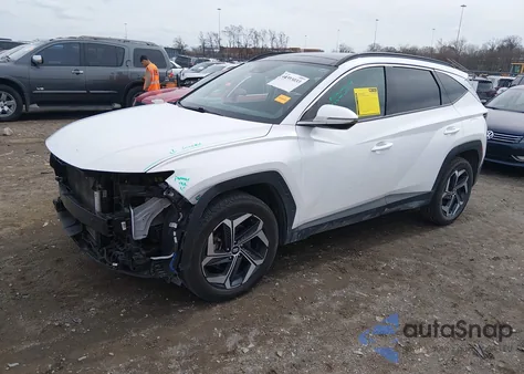 2022 Hyundai Tucson Limited z USA, uszkodzony, nr VIN 5NMJECAE7NH110679